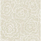 Periwinkle Stone Textured Floral Wallpaper