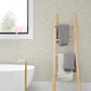 Periwinkle Stone Textured Floral Wallpaper