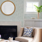 Ramble Blue Geometric Wallpaper