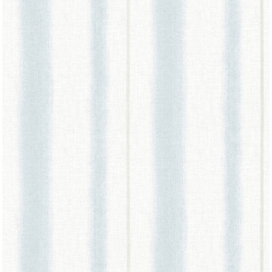 Alena Sky Blue Soft Stripe Wallpaper
