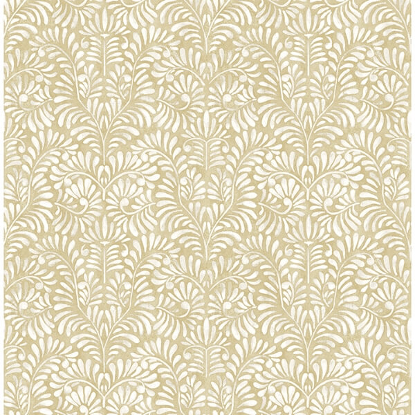 Elma Honey Fiddlehead Wallpaper