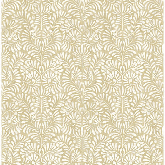 Elma Honey Fiddlehead Wallpaper