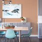 Hesper Rust Geometric Wallpaper