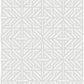 Hesper Grey Geometric Wallpaper