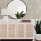 Tania Light Brown Woven Abstract Wallpaper