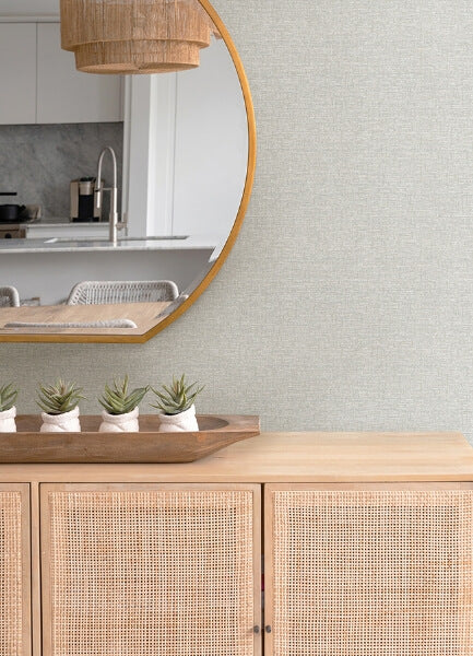 Minerva Dove Texture Geometric Wallpaper