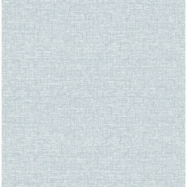 Minerva Sky Blue Texture Geometric Wallpaper