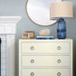 Minerva Sky Blue Texture Geometric Wallpaper