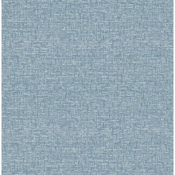 Minerva Denim Texture Geometric Wallpaper