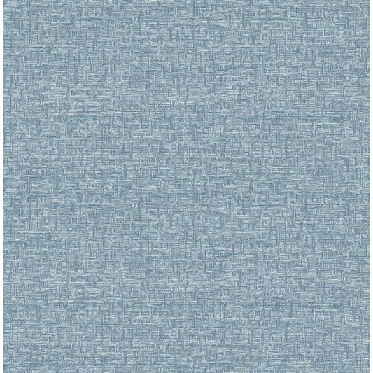 Minerva Denim Texture Geometric Wallpaper