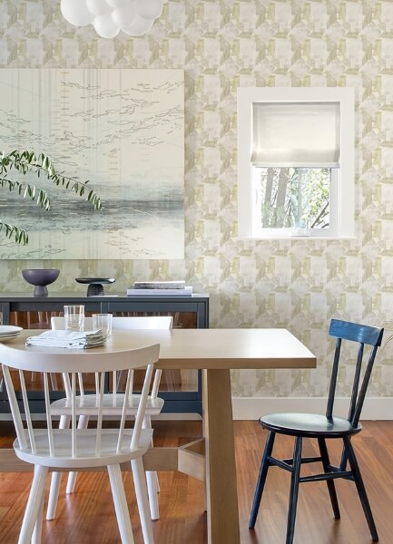 Perrin Olive Gem Geometric Wallpaper