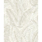 Fildia Taupe Botanical Wallpaper
