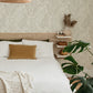 Fildia Taupe Botanical Wallpaper
