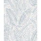 Fildia Light Blue Botanical Wallpaper