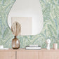 Fildia Green Botanical Wallpaper