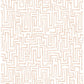 Ramble Blush Geometric Wallpaper