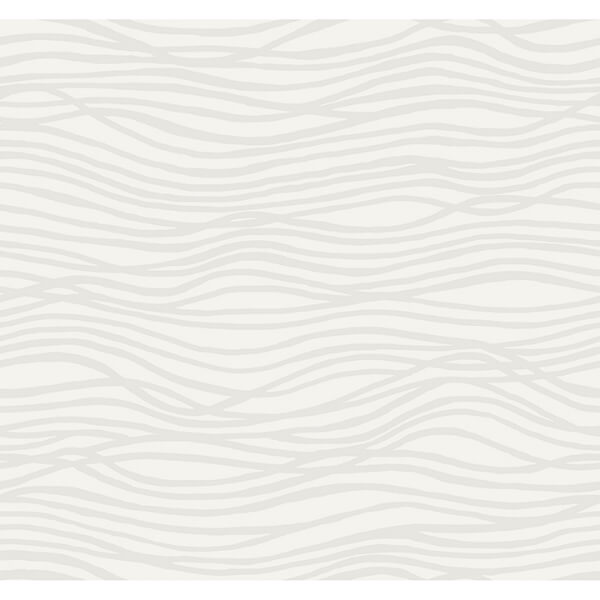 Galyn Dove Pearlescent Wave Wallpaper