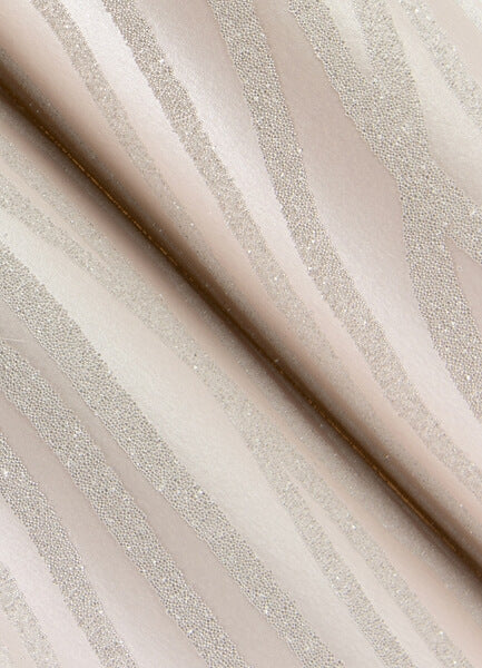 Galyn Rose Gold Pearlescent Wave Wallpaper