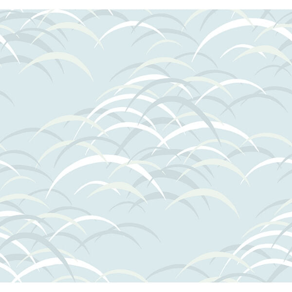 Kasia Sky Blue Abstract Wallpaper