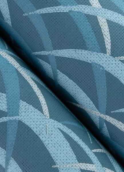Kasia Dark Blue Abstract Wallpaper