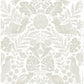 Nestle Dove Bird Block Print Wallpaper