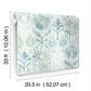 Pavord Green Floral Shibori Wallpaper