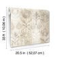 Pavord Neutral Floral Shibori Wallpaper
