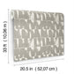 Bancroft Grey Artistic Stripe Wallpaper