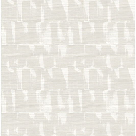 Bancroft Dove Artistic Stripe Wallpaper