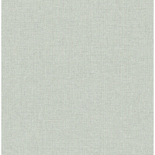 Lawndale Sage Textured Pinstripe Wallpaper