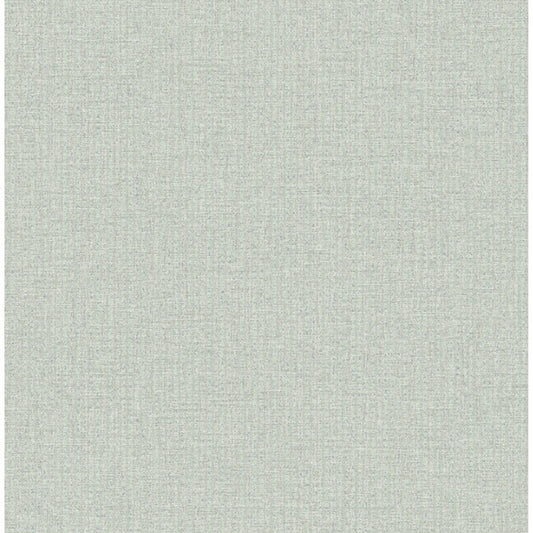 Lawndale Sage Textured Pinstripe Wallpaper