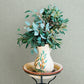 Lawndale Sage Textured Pinstripe Wallpaper