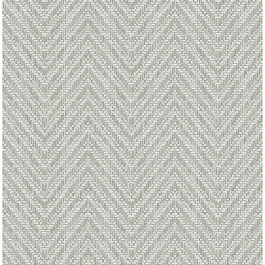Glynn Sterling Chevron Wallpaper