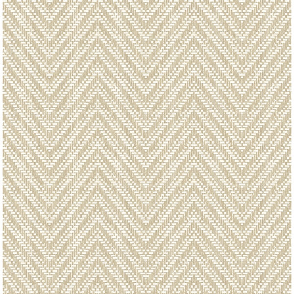 Glynn Wheat Chevron Wallpaper