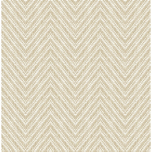Glynn Wheat Chevron Wallpaper