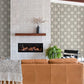 Manor Black Geometric Trellis Wallpaper