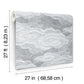 Vision Slate Stipple Clouds Wallpaper