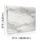 Vision Grey Stipple Clouds Wallpaper