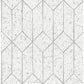 Hayden White Concrete Trellis Wallpaper