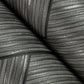 Ember Grey Geometric Basketweave Wallpaper