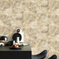 Aria Neutral Marbled Tile Wallpaper