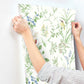 Imperial Garden Green Botanical Wallpaper