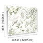 Imperial Garden Moss Botanical Wallpaper
