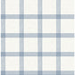 Twain Denim Plaid Wallpaper
