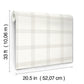 Twain Light Grey Plaid Wallpaper