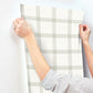 Twain Green Plaid Wallpaper