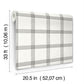 Twain Charcoal Plaid Wallpaper