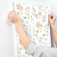Bergamot Multicolor Wildflower Wallpaper