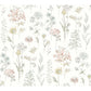 Bergamot Pastel Wildflower Wallpaper