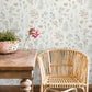 Bergamot Pastel Wildflower Wallpaper